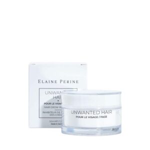 elaine perine unwanted hair face näokreem karvakasvu vähendav 50ml